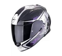 Scorpion EXO-491 Run, casco integrale M male Nero/Bianco/Lilla/Verde