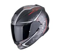 Scorpion EXO-491 Run Casco, nero-rosso, taglia M per maschi