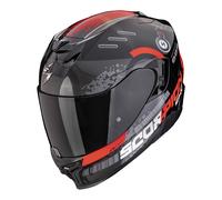 SCORPION SCORPION - Casco Exo-520 Evo Air Titan Metal Nero / Rosso M