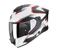 Casco EXO-530 AIR CLIP Bianco Opaco Rosso SCORPION - UE: M
