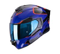 Casco EXO-530 AIR CLIP Blu Nero Rosso SCORPION - UE: M