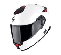 Scorpion EXO-GT SP Air Solid Casco, bianco-rosso, taglia L per maschi