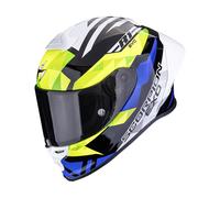 SCORPION EXO-R1 EVO II AIR VALERE Nero-Blu-Giallo fluo XS