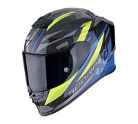Casco EXO-R1 EVO Carbon AIR RUNNER Blu Giallo SCORPION - UE: M