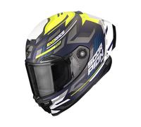 SCORPION EXO-RACE AIR KOBRA Blu-Giallo Neon Opaco M
