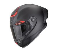 Scorpion EXO-Race Air FIM 2 Casco, nero opaco/rosso, Taglia XL (61/62)