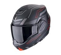 Casco EXO-TECH EVO CONQUER Nero Rosso Opaco SCORPION - UE: S