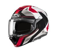 Casco F100 BIOS Grigio Rosso HJC - UE: XL