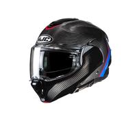 HJC, Casco Moto Modulare F100 CARBON STAN MC21, M