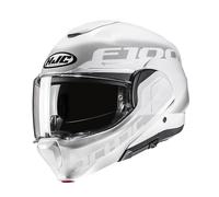 HJC F100 Hetal Casco, grigio-bianco, taglia 2XL