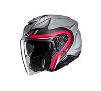 Casco F31 BASK Grigio Rosso HJC - UE: L