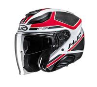 Casco F31 CERON Bianco Rosso HJC - UE: S