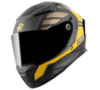 FC-Moto FF130SV Cavion Casco, nero-oro, taglia S per maschi