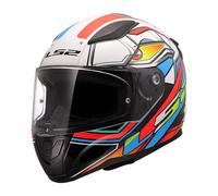 Casco FF353 RAPID II XDRON Bianco Multicolor LS2 - UE: S