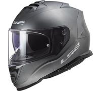LS2 FF800 Storm II Solid Casco, argento, taglia 3XL