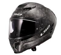 Casco FF807 DRAGON FORGED Nero Lucido LS2 - UE: 2XL