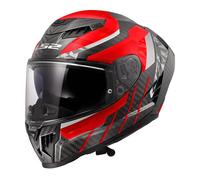 Casco FF807 DRAGON TRAX Rosso LS2 - UE: L