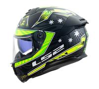 §Casco Integrale LS2 FF808 Stream II Nero-Giallo§