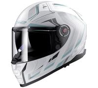 Casco FF811 VECTOR 2 ALIZER Bianco Argento LS2 - UE: 3XL