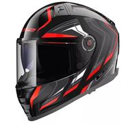 Casco FF811 VECTOR 2 ALIZER Nero Rosso LS2 - UE: 2XS
