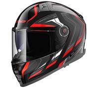 Casco FF811 VECTOR 2 ALIZER Nero Rosso LS2 - UE: M