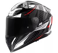 Casco FF811 VECTOR 2 CARBON SAVAGE Bianco Rosso LS2 - UE: L
