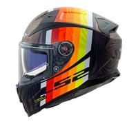 Casco FF811 VECTOR 2 FREEDOM Nero Arancione LS2 - UE: XS