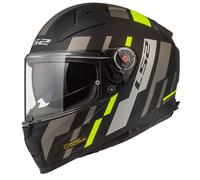 Casco FF811 VECTOR 2 TRON Nero Giallo Fluo LS2 - UE: L