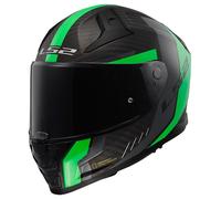 Casco FF811 VECTOR II CARBON GRID Verde Opaco LS2 - UE: M