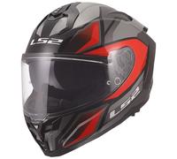 Casco Integrale Ls2 FF817 Challenger II Viper Grigio Rosso Lucido