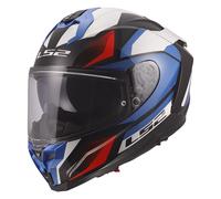 Casco FF817 CHALLENGER II VIPER Bianco Blu Rosso LS2 - UE: XL