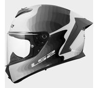 Ls2 Ff820 Rapid Iii Flow Full Face Helmet Bianco,Grigio 2XL