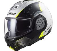 LS2, Casco modulare moto ADVANT CODEX white black 06, XXL