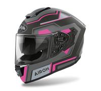 Casco fibra donna moto Airoh ST 501 Square pink woman helmet sport touring
