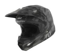 Fly Racing Kinetic S.E. Tactic Casco Motocross Giovanile, nero, taglia M