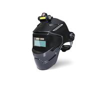 Casco for saldatura automatico Cappuccio oscurante ad energia solare con gamma di tonalità regolabile 4/9-13 for maschera for saldatore arco Mig Tig(Bx Headlightx 2 film)