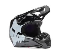 FOX V1 Shield Casco da motocross giovanile, nero, taglia M