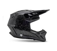 CASCO FOX V3 RS CARBON SOLID BLACK S