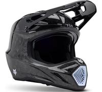 CASCO FOX V3 RS CARBON SOLID BLACK XL