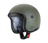 Caberg Freeride X, casco jet S male Opaco-Verde Scuro