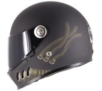 Casco Gasman Per Moto Rotto + Visiera Nera