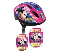 Casco, ginocchiere e gomitiere di Minnie Mouse