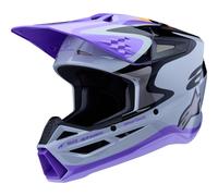 Casco Giovanile Alpinestars 8303226-9277-YS S-M3 Jettson Sm Viola