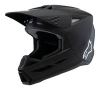 Casco Giovanile Alpinestars SM3 Solid Md Nero Opaco 8302225-110-YM