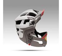 Casco Gringo de la Sierra 15 grigio/bianco S/M