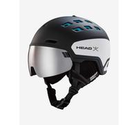 HEAD Casco Sci RADAR VISOR - XS-S - BLACK-WHITE-TURQUOISE