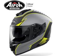 CASCO HELMET CASQUE INTEGRALE MOTO AIROH ST 501 TYPE YELLOW MATT