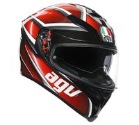 Casco integrale AGV K5 S MPLK MULTI TEMPEST in fibra Nero Rosso L