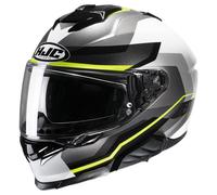 Casco HJC 0815-1113-08 I71 Nior 2XL Semi-Piatto Hi-Viz Giallo (MC-3HSF)