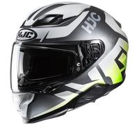Casco HJC 0853-1234-05 F71 Bard Md Semi-Piatto Hi-Viz Verde (MC-4HSF)